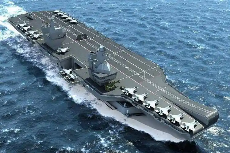 13艘23型护卫舰和11艘核潜艇,以及两艘等待部署的航空母舰