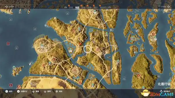 刺客信条起源地图全地点图片一览