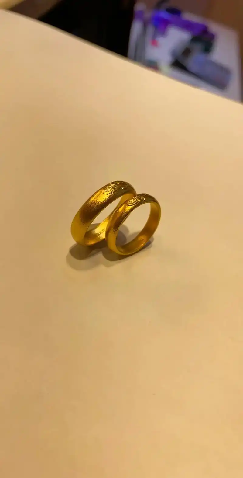 抖音图文来了 #黄金戒指 梦金园9999万纯金每年9月9日 - 抖音