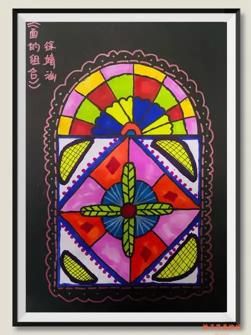 彩色玻璃窗哥特式建筑窗户