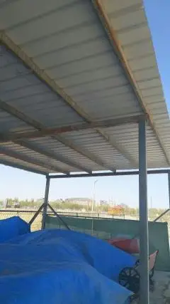 处理10米彩钢棚