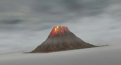 火山11景观3d模型