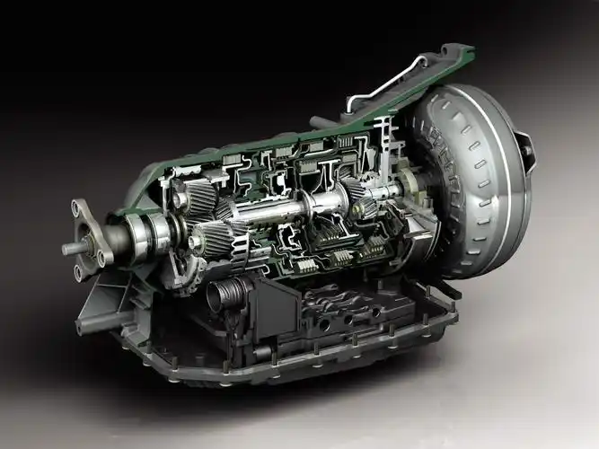 汽车发动机特写图片