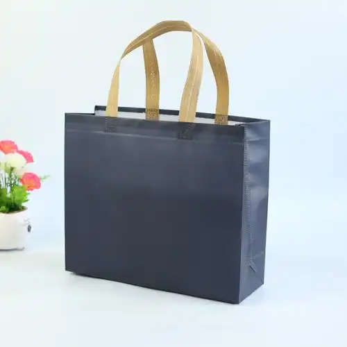 无纺布手提袋定做环保购物帆布服装店覆膜袋子定制购物袋