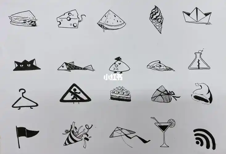 p1三角形的联想p2点的联想#画画  #绘画  #插画  #设计  #作业  #联想