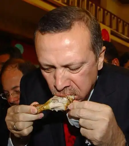 直击: 各国政要人就餐时的吃相曝光, 安倍晋三的吃相难看