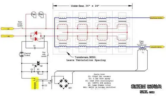 环形变压器diy小型电焊机--继续实验