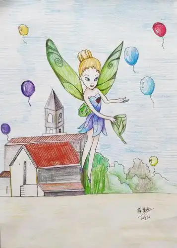 漫画班第九轮《蝴蝶仙子》