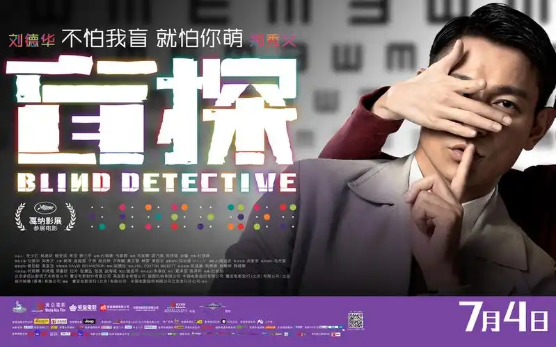 盲探刘德华郑秀文主演海报桌面壁纸