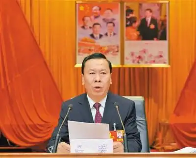 自治区人大代表,昌都市委书记阿布.