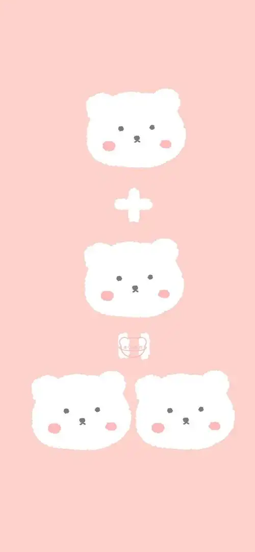 可爱熊熊壁纸