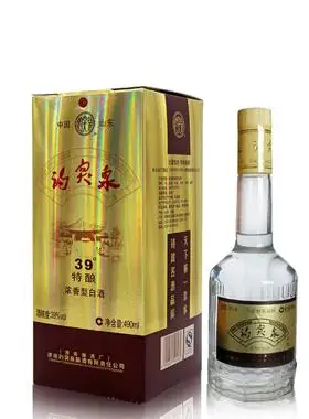 山东鲁酒特产39度趵突泉特酿白酒