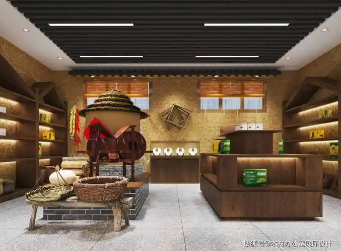 农产品展厅该如何设计_办公_直播间_布局