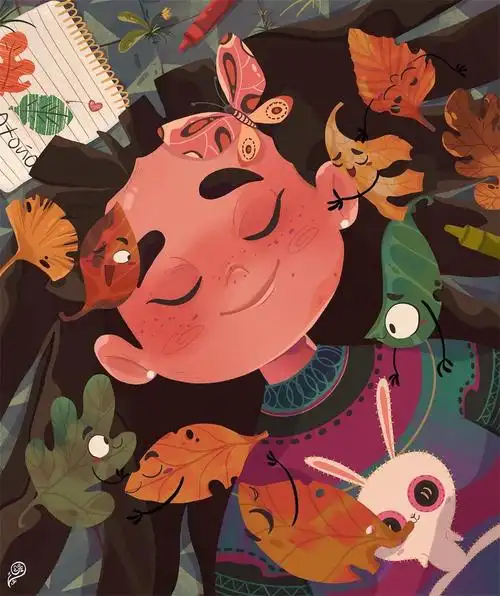 12张奇幻冒险类儿童插画