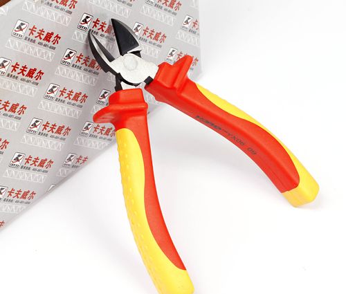 耐压钳子绝缘斜嘴6寸斜口斜咀电工专用1000v斜嘴钳