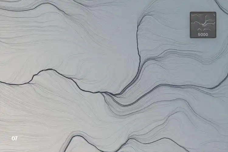 ps笔刷-抽象电场粒子流动线条纹理效果笔刷素材 笔刷插件 第11张