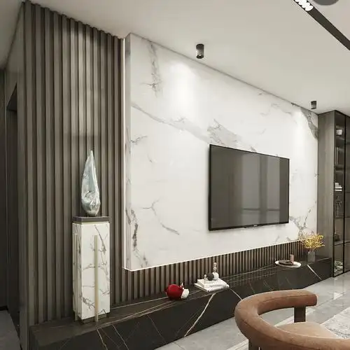 批发实木格栅pvc墙板木格栅背景墙装饰板吊顶集成墙面护墙板扣板