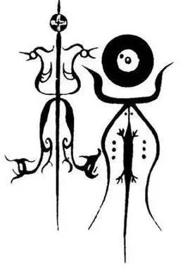 三苗之一的柯挪耶劳一族崇拜太阳,大家仔细看,"杨"字甲骨文中的太阳