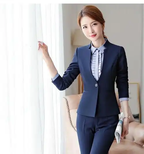 冬天羽绒服下臃懒厚重的毛衣固然舒适温馨,但不适合在办公室穿.