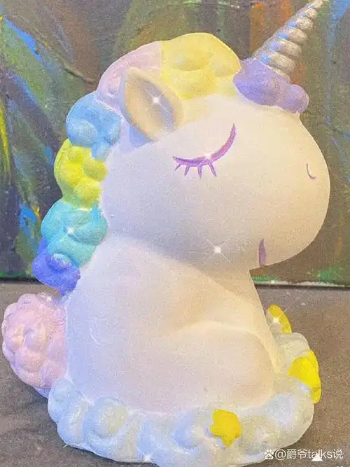 独角兽石膏娃娃06 好看的独角兽参考合集来啦!