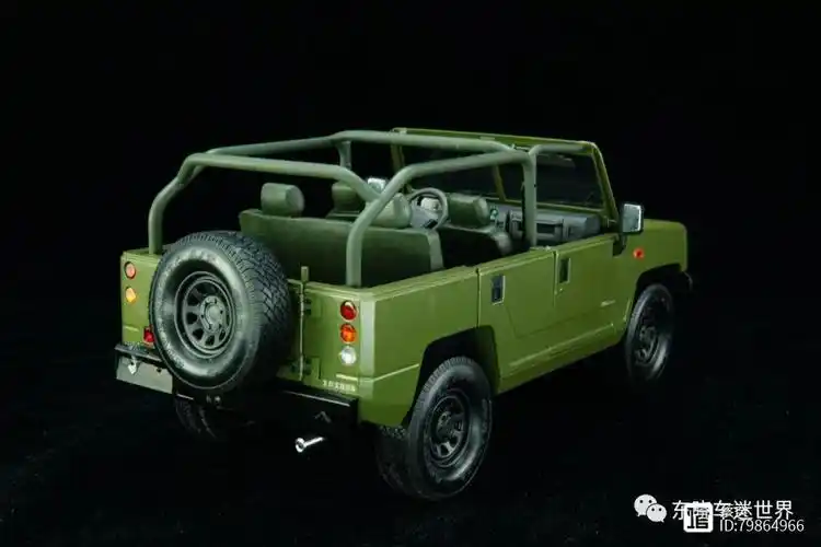 2007北汽勇士bj2022越野车118模型
