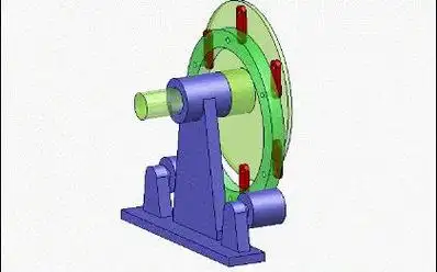 机械原理动画第62集:六组平行四杆机构