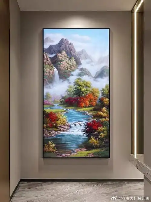 玄关风水画##山水画##山水画##装饰画