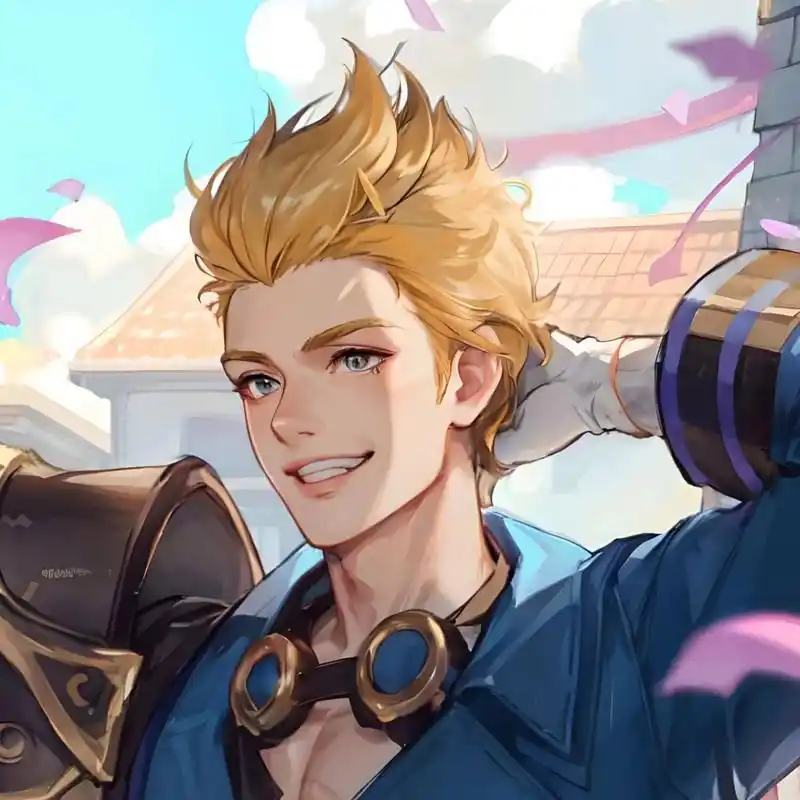 『情侣头像』狂铁&姬小满7515 94"送你一个好东西,好运螺,在