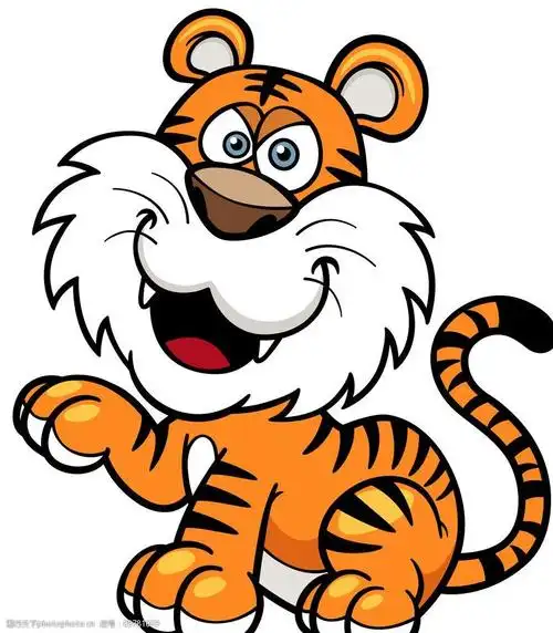 关键词:手绘老虎 手绘动物 手绘 线描 素描 野生动物 老虎 卡通 可爱