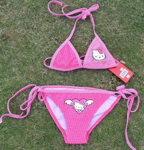 free shipping girl bikini girls swimwear  swimming costume