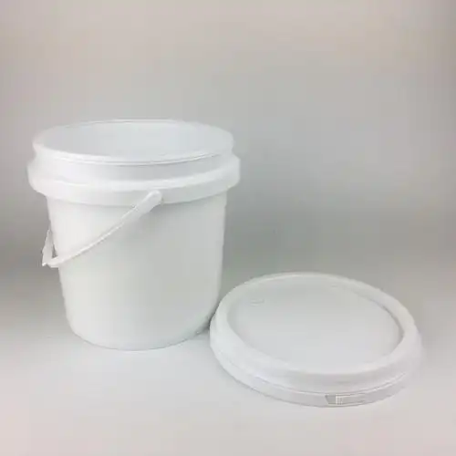 供应2l塑料桶白色涂料油漆桶油墨包装桶