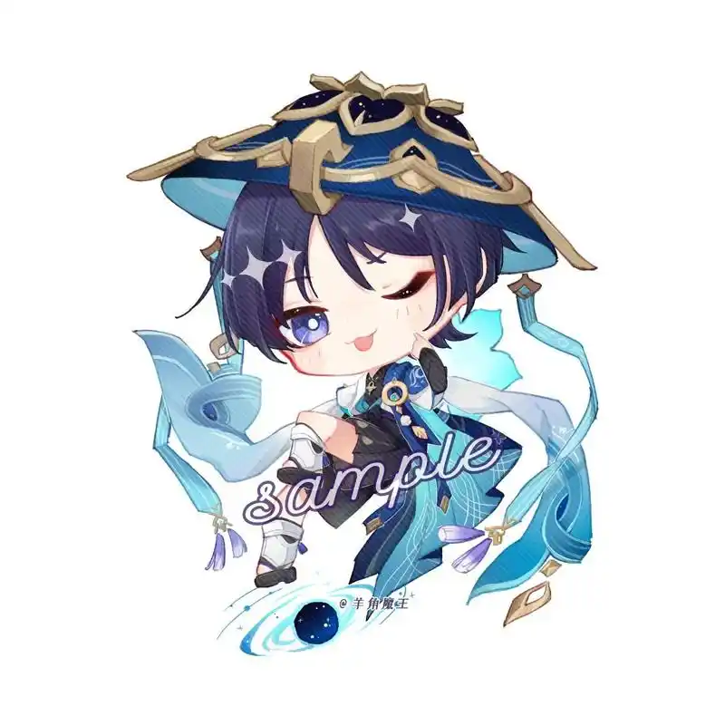 原神q版同人-第六弹 来啦来啦~ 不知不觉画了这么多了 (图使用权已