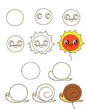 圆形简笔画 圆形简笔画创意