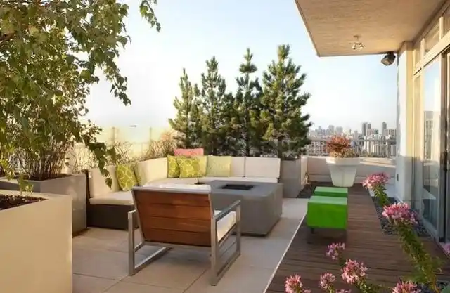 顶层露台装修效果图怎样