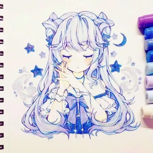 q版女孩简笔画可爱q版女孩简笔画