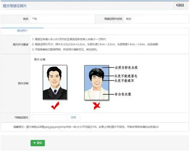 驾驶证业务包含以下内容