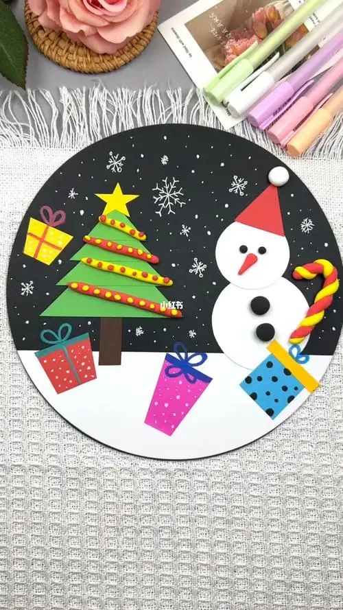圣诞节手工画