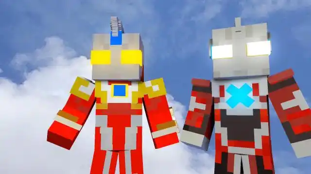我的世界版麦克斯奥特曼变身
