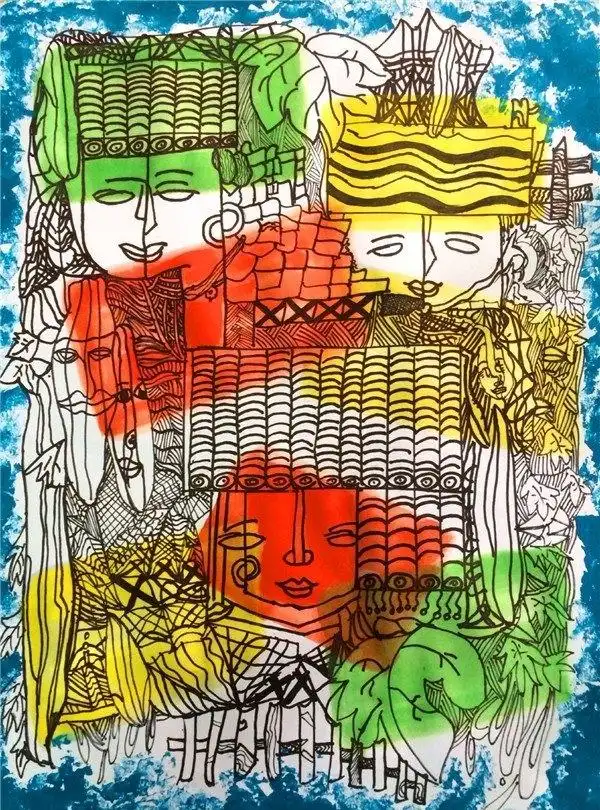 "八桂画童"作品欣赏