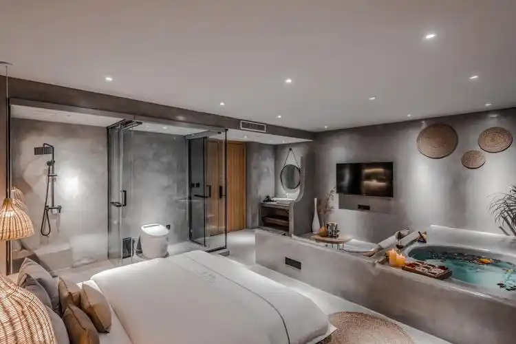 大理逐屿民宿酒店客栈设计效果图 - 云南蓝柚酒店民宿设计装修