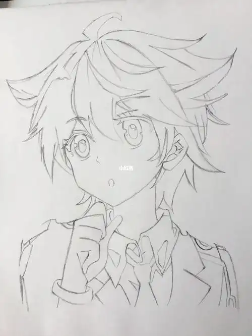 欢迎点评～说实话我都不想上色了96,生怕毁了这幅画#斗罗大陆