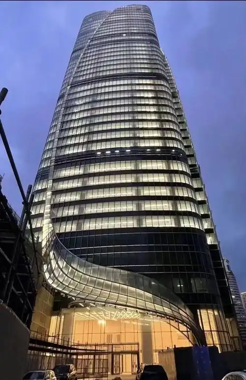 壮观新地标徐家汇中心t1塔楼揭开神秘面纱