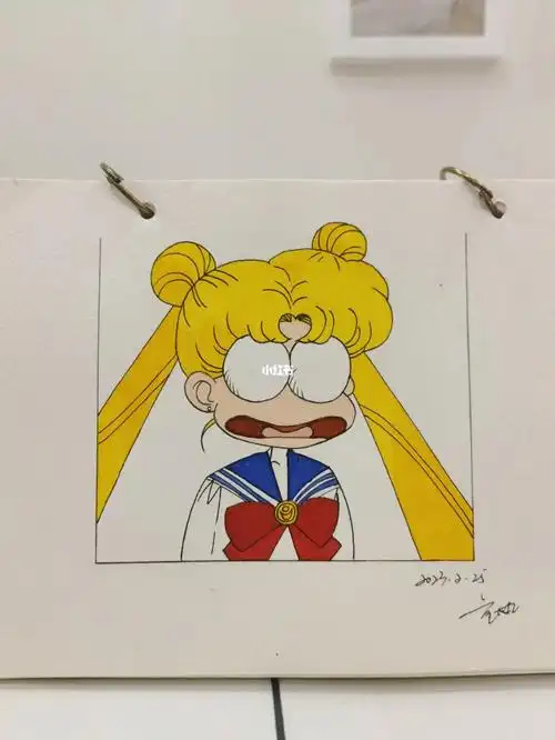 水彩手绘之美少女战士