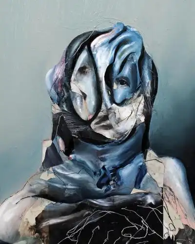 保罗克里斯蒂娜的抽象画