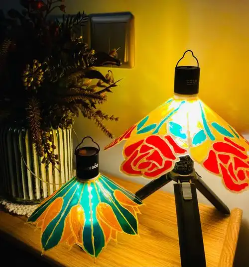 手工自制露营灯罩