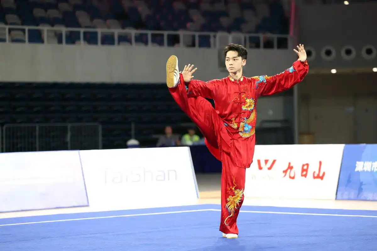 全国武术套路锦标赛(男子赛区)收官,深圳问鼎太极