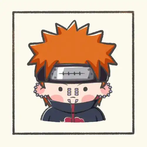 佩恩,小南,绝,飞段,角都#画画  #绘画  #简笔画  #火影忍者  #头像