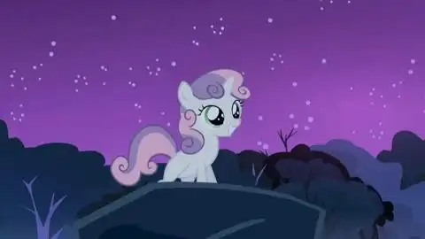 小马宝莉:甜心宝宝这就技能真神,唱完歌立马就睡着,厉害了小马