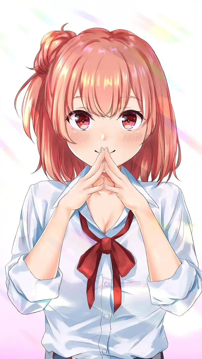 动漫美女插画高清手机壁纸