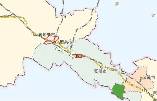 嘉峪关地处甘肃西北部,总面积2935平方千米,2019年常住人口为25.